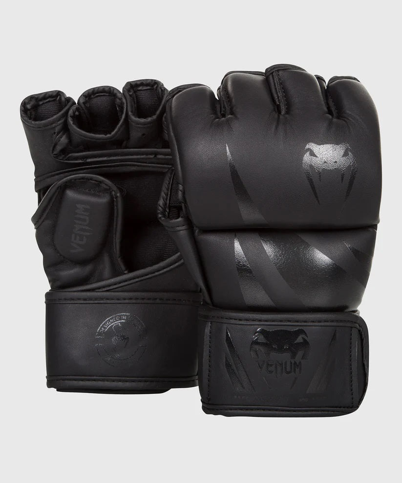 Challenger MMA Gloves-Matte/Black